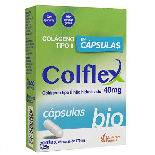 Colflex Bio 40mg C/30 Cápsulas