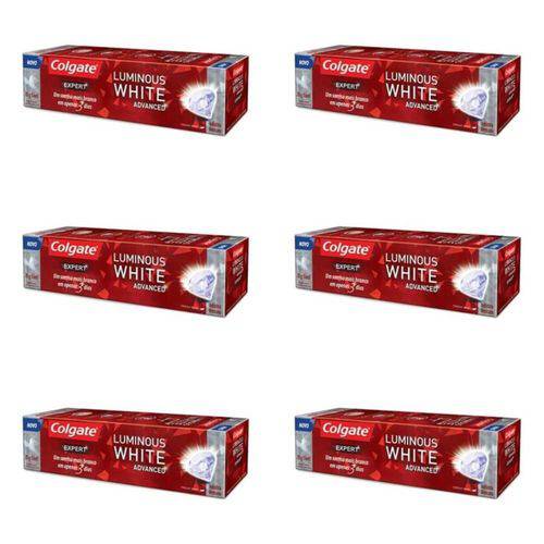 Colgate Luminous White Advanced Creme Dental 70g (kit C/06)