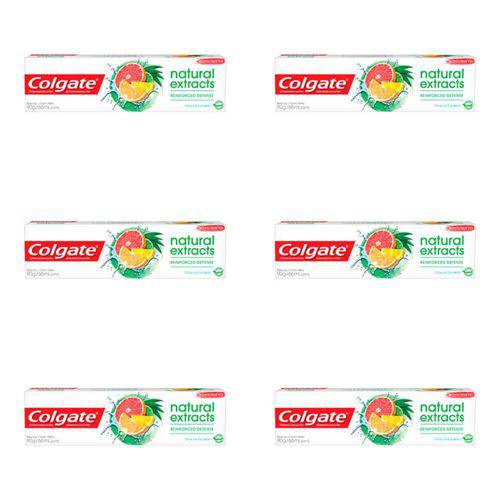 Colgate Naturals Extracts Creme Dental 90g (kit C/06)