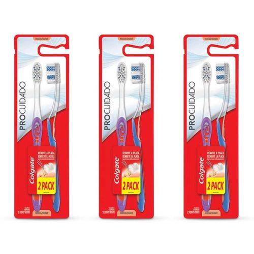 Colgate Pro Cuidado Escova Dental C/2 (kit C/03)
