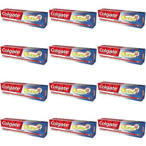Colgate Total 12 Creme Dental Whitening 140g (kit C/12)