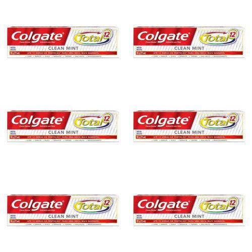 Colgate Total12 Clean Mint Creme Dental 90g (kit C/06)