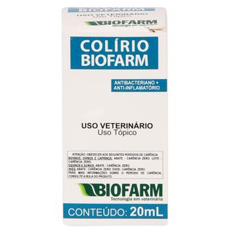 Colírio Biofarm 20ml