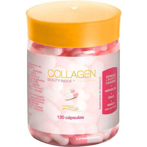 Collagen C - 120 Cápsulas - Beauty Inside - Probiótica