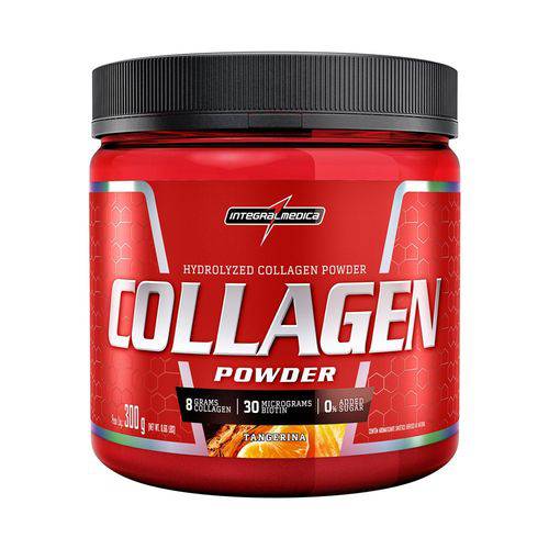 Collagen Powder - 300g - Integral Médica - Sabor Tangerina