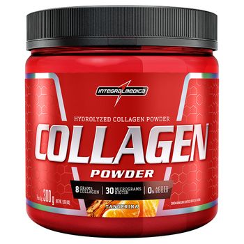 Collagen Powder 300g - Integralmedica Collagen Powder 300g Tangerina - Integralmedica