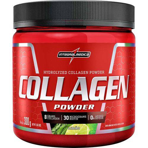 Collagen Powder (Pt) 300g - Integralmédica - Limão