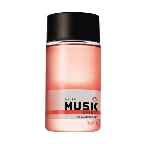 Colónia Desodorante Musk Energy 150ml - Avon