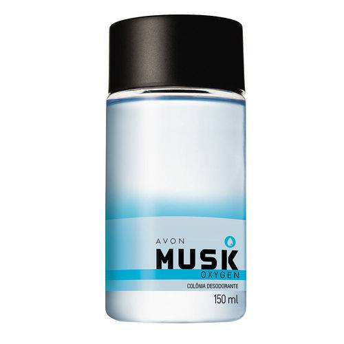 Colónia Desodorante Musk Oxygen 150ml - Avon