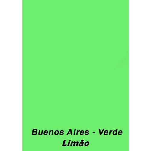 Color Plus A4 180g 25 Folhas Cor Buenos Aires - Verde Limão