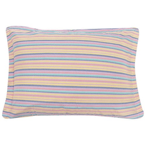 Color Stripe Capa para Travesseiro Cores Caleidocolor