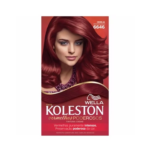 Coloração Koleston Kit Vermelhos 6646 Cereja
