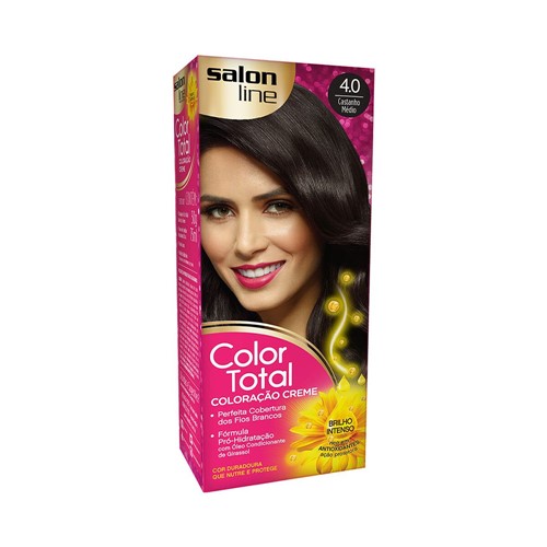 Coloração Salon Line Color Total 4.0 Castanho Médio