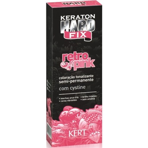Coloração Tonalizante Keraton Hard Fix Retro Pink