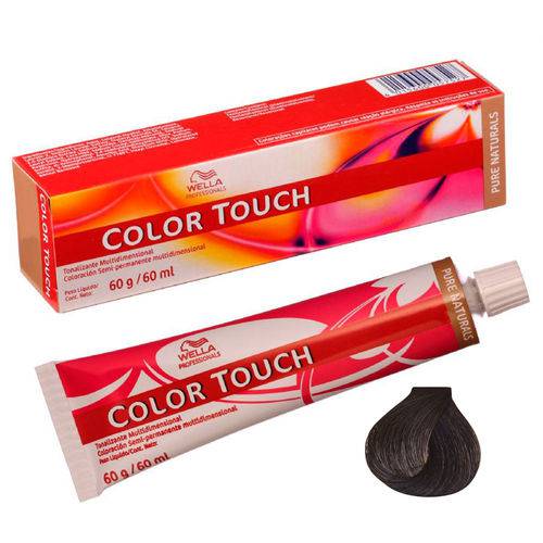 Coloração Wella Color Touch 5/0 Castanho Claro