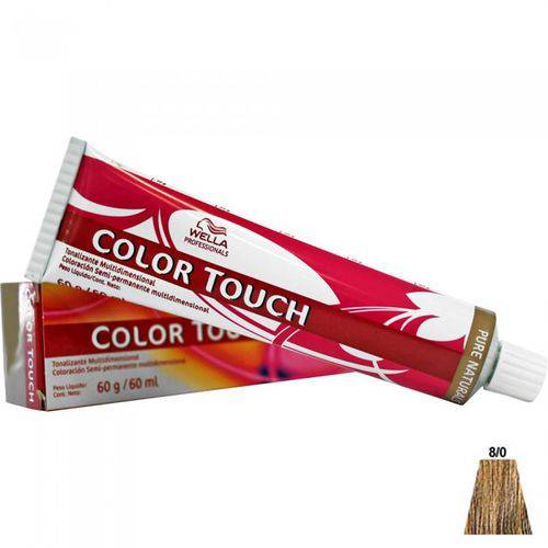 Coloração Wella Color Touch 8/0 Louro Claro