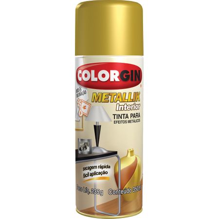 Colorgin Metallik Spray 350 Ml Cobre