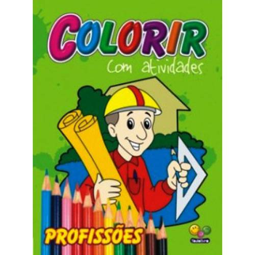 Colorir com Atividades: Profissões