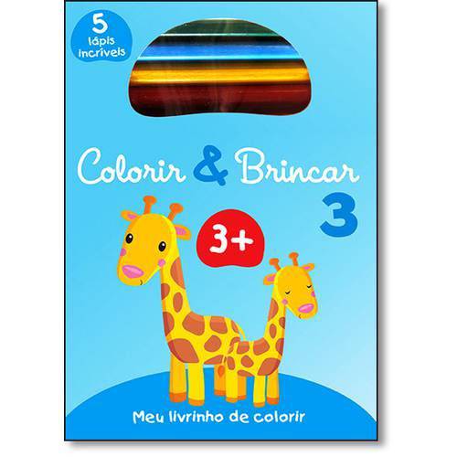Colorir e Brincar: Meu Livrinho de Colorir - Vol.3