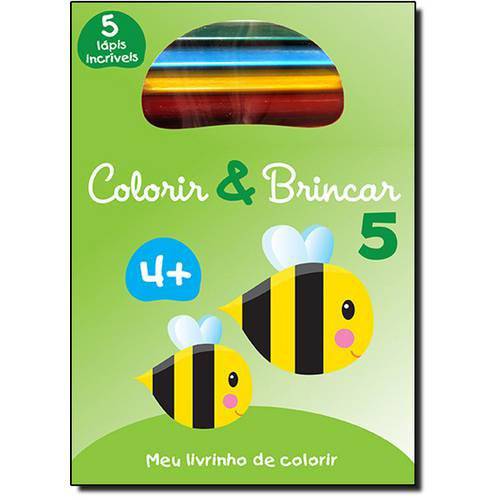 Colorir e Brincar: Meu Livrinho de Colorir - Vol.5