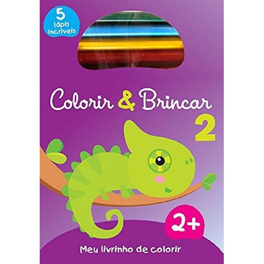 Colorir e Brincar 2 - Roxo - Yoyo
