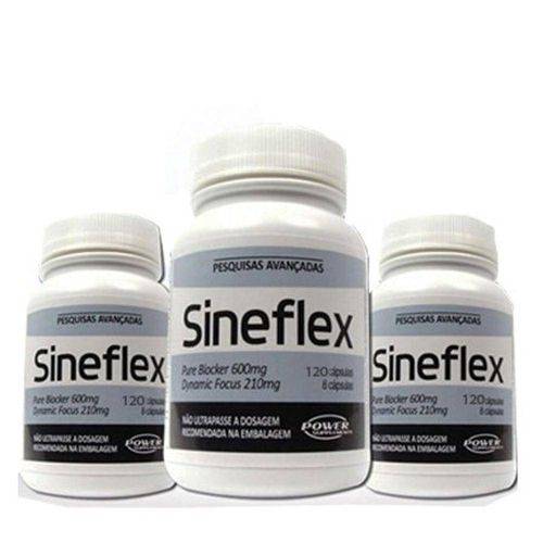Combão 3 Sineflex (150 Cápsulas - Cada Frasco) - Power Supplements