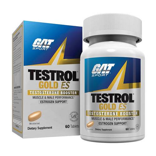 Combo 5x Testrol Gold Es Testosterone Booster 60 Tabs Gat