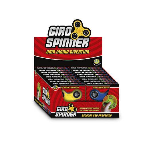 Combo 24 Fidget Spinners - Giro Spinners Dtc Inmetro