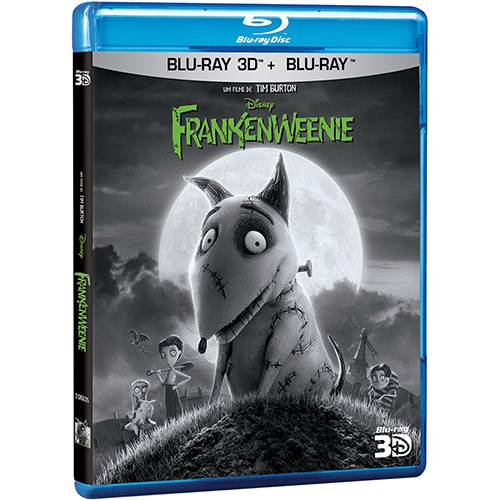 Combo Blu-ray 3D + Blu-ray Frankenweenie (2 Discos)