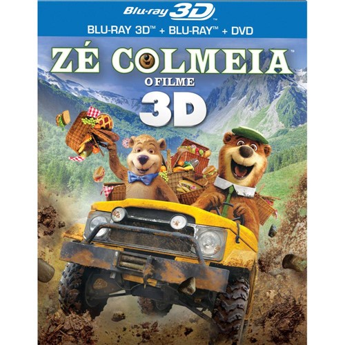 Combo Blu-Ray Zé Colméia - o Filme (Blu-Ray 3D + Blu-Ray + DVD)