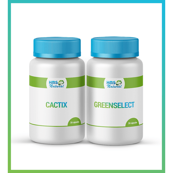 Combo Cactix + Greenselect 2 Potes Cápsulas