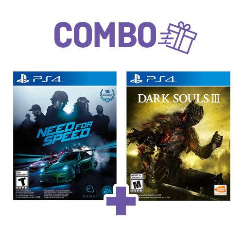 Combo Dark Souls Iii + Need For Speed - PS4