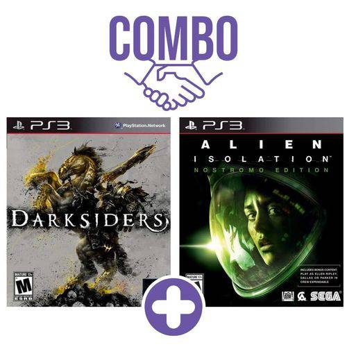 Combo: Darksiders - Ps3 + Alien: Isolation Nostromo Edition - Ps3