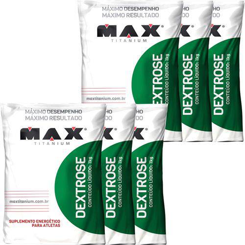 Combo Dextrose (1kg Cada) - Max Titanium (6kg Total)