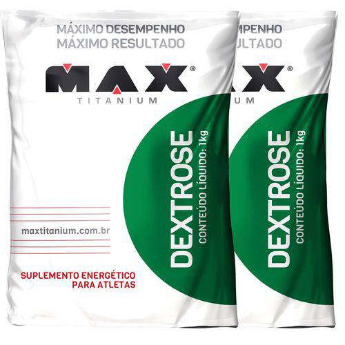 Combo Dextrose (1kg Cada) - Max Titanium (2kg Total)