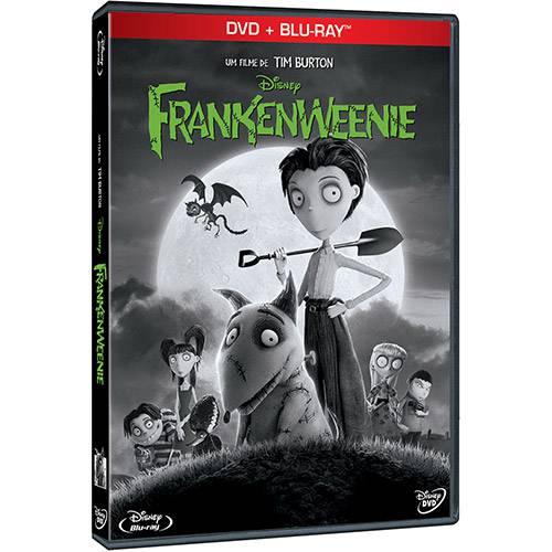 Combo DVD + Blu-ray Frankenweenie (2 Discos)