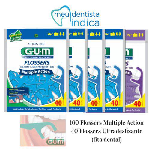 Combo Flosser Multiple Action + Fita Dental