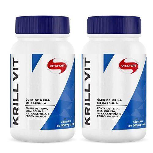 Combo 2 - Krill Vit - Óleo de Krill - 30 Capsulas 500mg - Vitafor