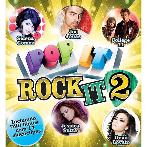 Combo Pop It Rock It - 2 (CD+DVD)
