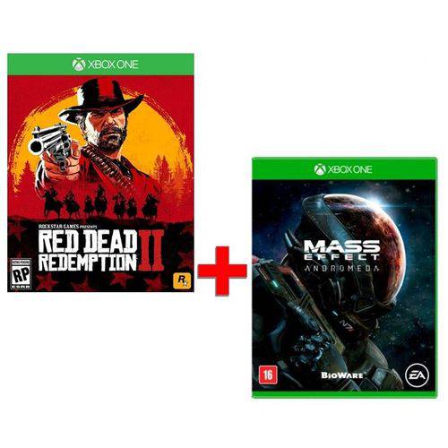 Combo Red Dead Redemption 2 + Mass Effect: Andromeda - Xbox One