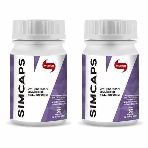 Combo 2 - Simcaps - 30 Cápsulas - Vitafor