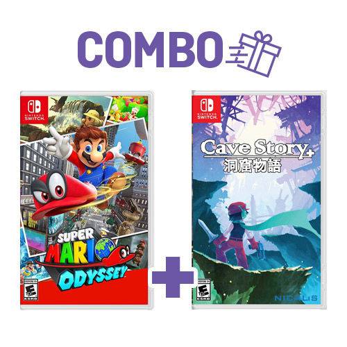 Combo Super Mario Odyssey + Cave Story - Switch