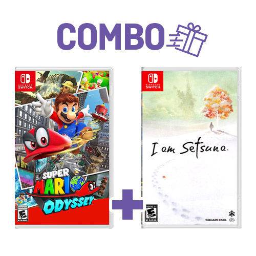 Combo Super Mario Odyssey + I Am Setsuna - Switch