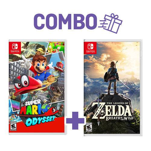 Combo Super Mario Odyssey + The Legend Of Zelda: Breath Of The Wild - Switch
