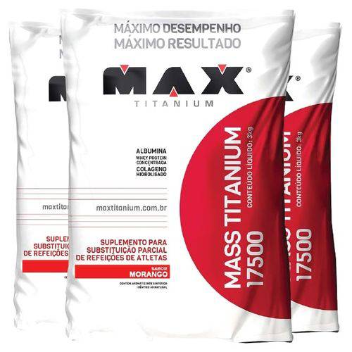 Combo Ultra Mass Titanium 9000g - Max Titanium