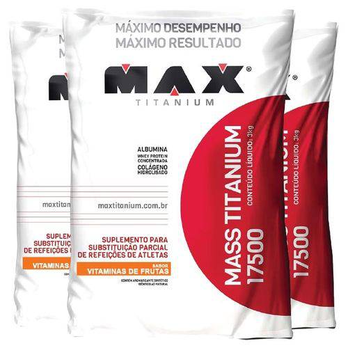 Combo Ultra Mass Titanium 9000g - Max Titanium