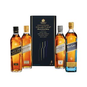COMBO WHISKY JOHNNIE WALKER The Collection 200ml - 4 Unidades