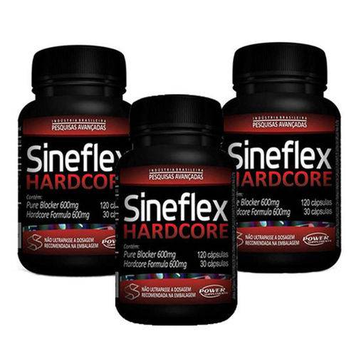 Combo 3x Sineflex Hardcore - Power Supplements
