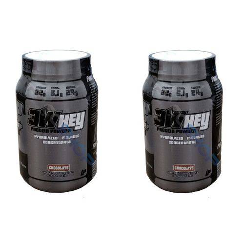 Combo 2 X Whey Protein Isolado 3w 907g Force Up - Whey Protein