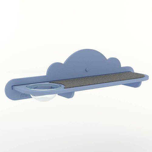 Comedouro Aéreo para Gatos Skywall - Minimall - Azul